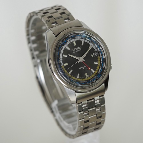 Vintage 1968 seiko world time - vintage,