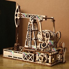 3D Wooden Puzzle Drilling Oil