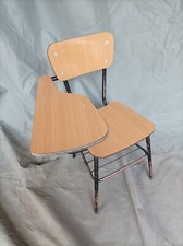 1970's Vintage School Desk Chair