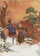 Edmund Dulac Mounted Vintage