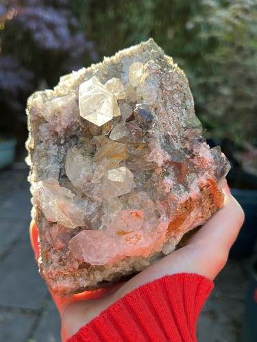 Brookite with himalayan quartz - brookite,