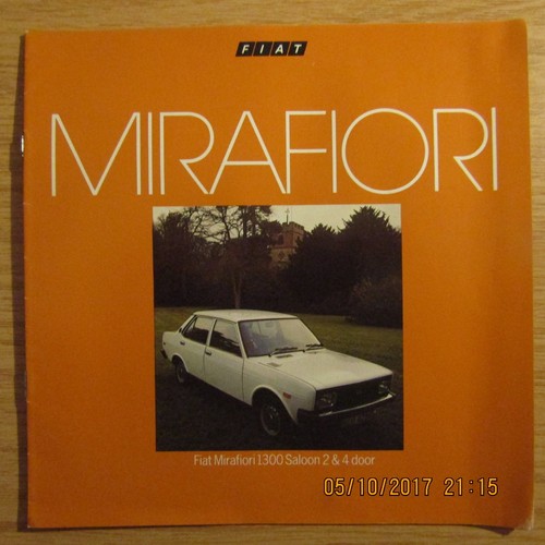 Fiat mirafiori door - 2, 1300