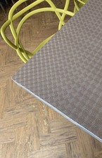 Brown heat resistant table - heat,