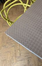 Brown Heat Resistant Table Protector Felt Backed Wipe clean Water proof Cover