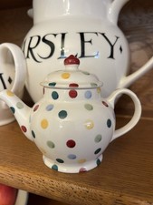 Emma Bridgewater Polka Dollies Teapot. Excellent Condition 1st Quality