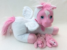 Pony Surprise Pink Horse & 2 Foal plush cuddly teddy soft toy stuffed animal