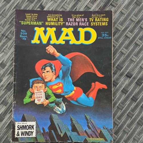 Mad magazine issue 209 - issue,