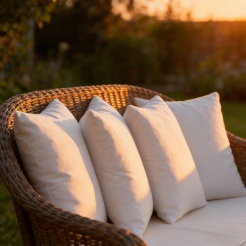 4pcs sofa cushion - cushion, bedroom