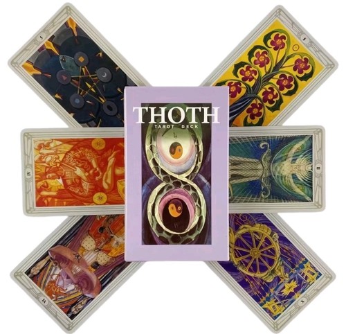 Thoth tarot card deck - tarot,