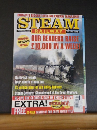 Steam railway 202 - steam, february