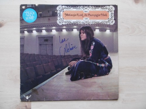 Melanie safka autograph signed - safka,