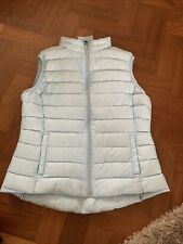 Marks & Spencer’s Gilet Waistcoat Size 14 Down Feather Travel Work Baby Blue