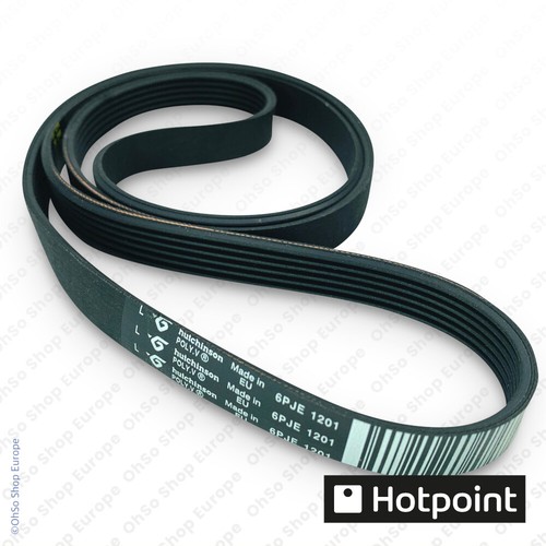 Hotpoint drive belt - belt, 1201j6el