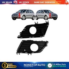 2X Front Bumper Grill Fog Light Panel Strip FOR Vauxhall Corsa C Combo 13132426