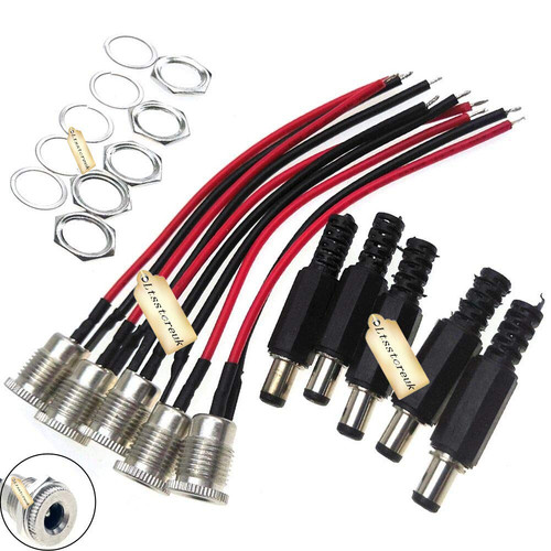 5x2 5mm power jack socket - 5.5x2.5mm,