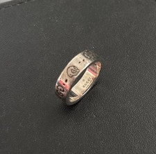 Gucci Silver Ghost Ring Size