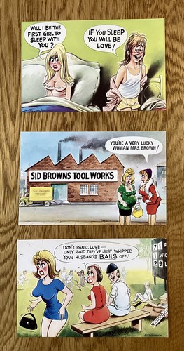 Bamforth saucy seaside - saucy,
