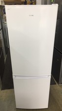 LOGIK L50BW23 60/40 Fridge Freezer - White, 142.5 cm Tall, E Rated  (10886)