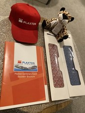 Plaxton Bundle Coach Bus Transport. 2 x Ties, Teddy, Hat/cap, Centenary Book.