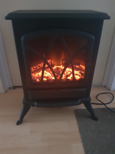 Daewoo electric flame effect
