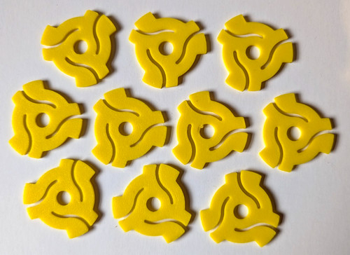 Record centre adaptors 45rpm - record,