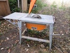 CLARKE TABLE SAW BENCH SAW CCS 125 WOOD SAW