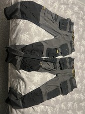 Dewalt Men's Work Trousers Size UK34 Slim Fit