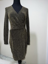 MIRA SEZAR Faux Wrap Dress