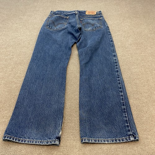 Vintage levi 517 blue jeans - vintage,