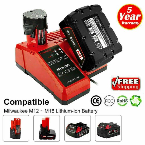 Rapid charger for - rapid, milwaukee