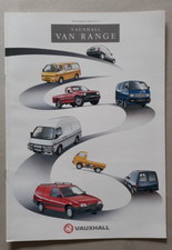 Vauxhall Vans Range Brochure 1991 - Novavan Astravan Astramax Rascal Midi Brava