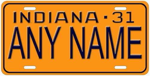 Personalized indiana 1931 - personalized,