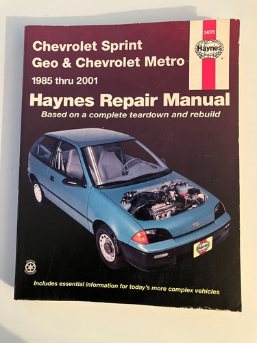 24075 haynes chev - #24075, sprint,geo