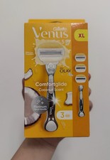 Gillette Venus Comfortglide Coconut with Olay Women'sRazor+3 Razor Blade Refills