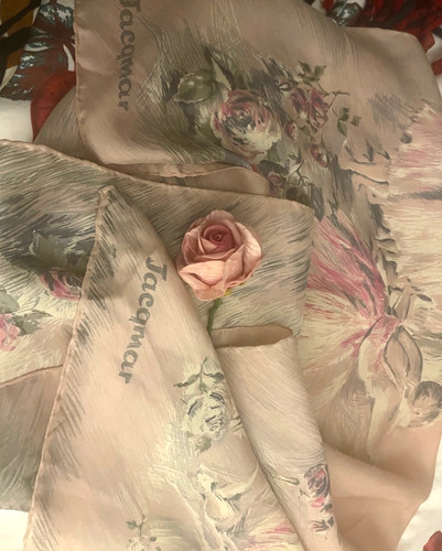 Jacqmar rare vintage silk - jacqmar,