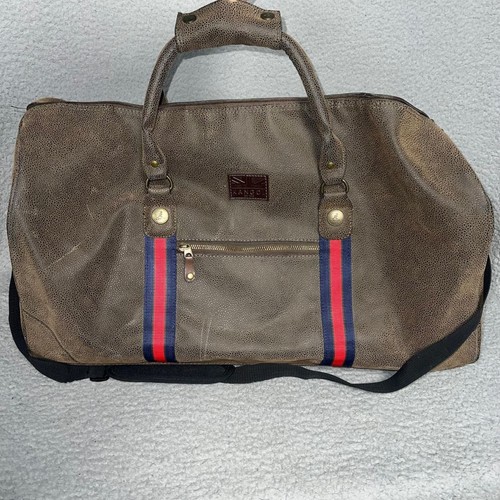 Vtg kangol duffle bag brown - vtg,