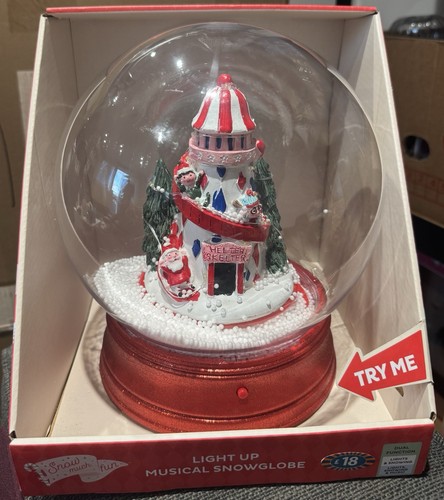 Christmas snow much fun - b&m,