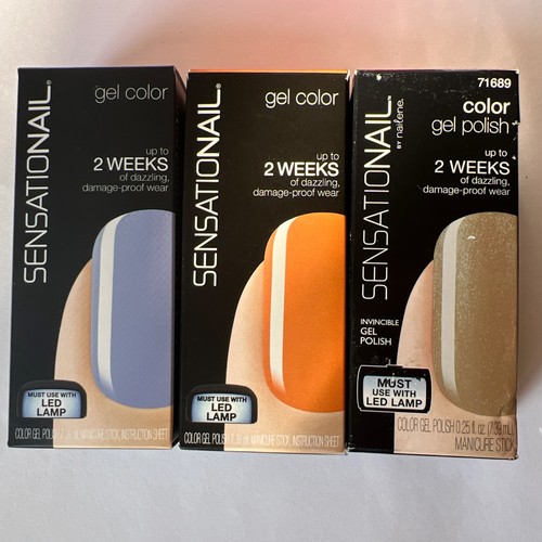 Sensationail gel nail polish - polish,