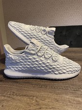 Adidas Tubular Shadow Cream Trainers Sneakers Size UK 10