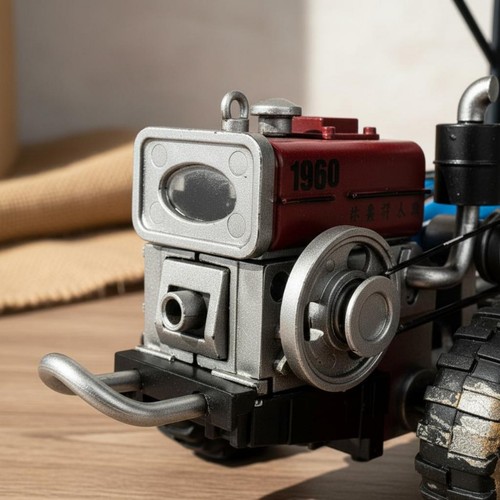 Scale walking tractor - scale,