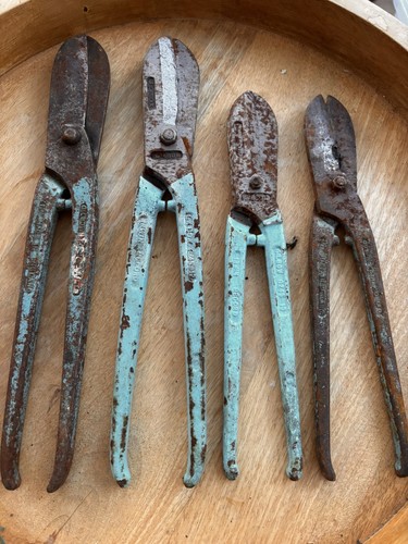 Gilbow vintage tin snips - vintage,