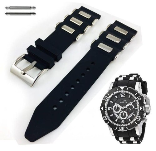 Rubber bullets watch band - rubber,