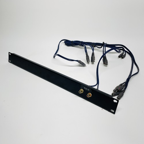 Rack mount rca - aux, input
