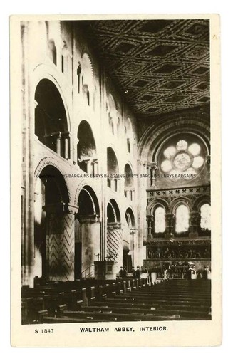 Waltham abbey interior - waltham, abbey,
