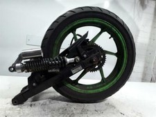 SWINGING ARM, SHOCKS, WHEEL