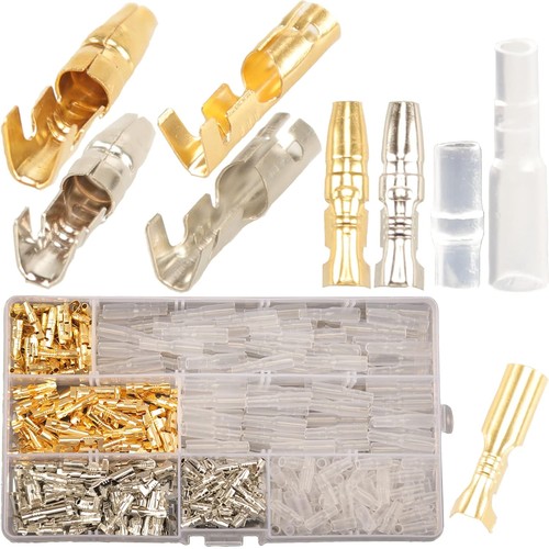 400pcs 9mm bullet connectors - bullet,