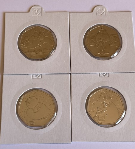 Royal mint 50p - mint, snowman