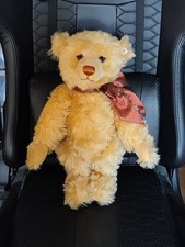 Collectable STEIFF 670374 Limited Edition 1999 Millennium Blonde Teddy Bear 43cm