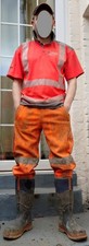 mens SUPERTOUCH Orange HI VIS