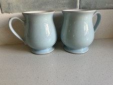 2 x Denby Blue Linen